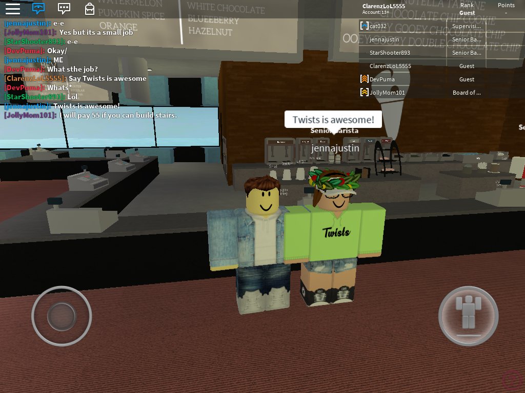 Perfectly Simple Psroblox Twitter - roblox mixed cafe how to get a job application center