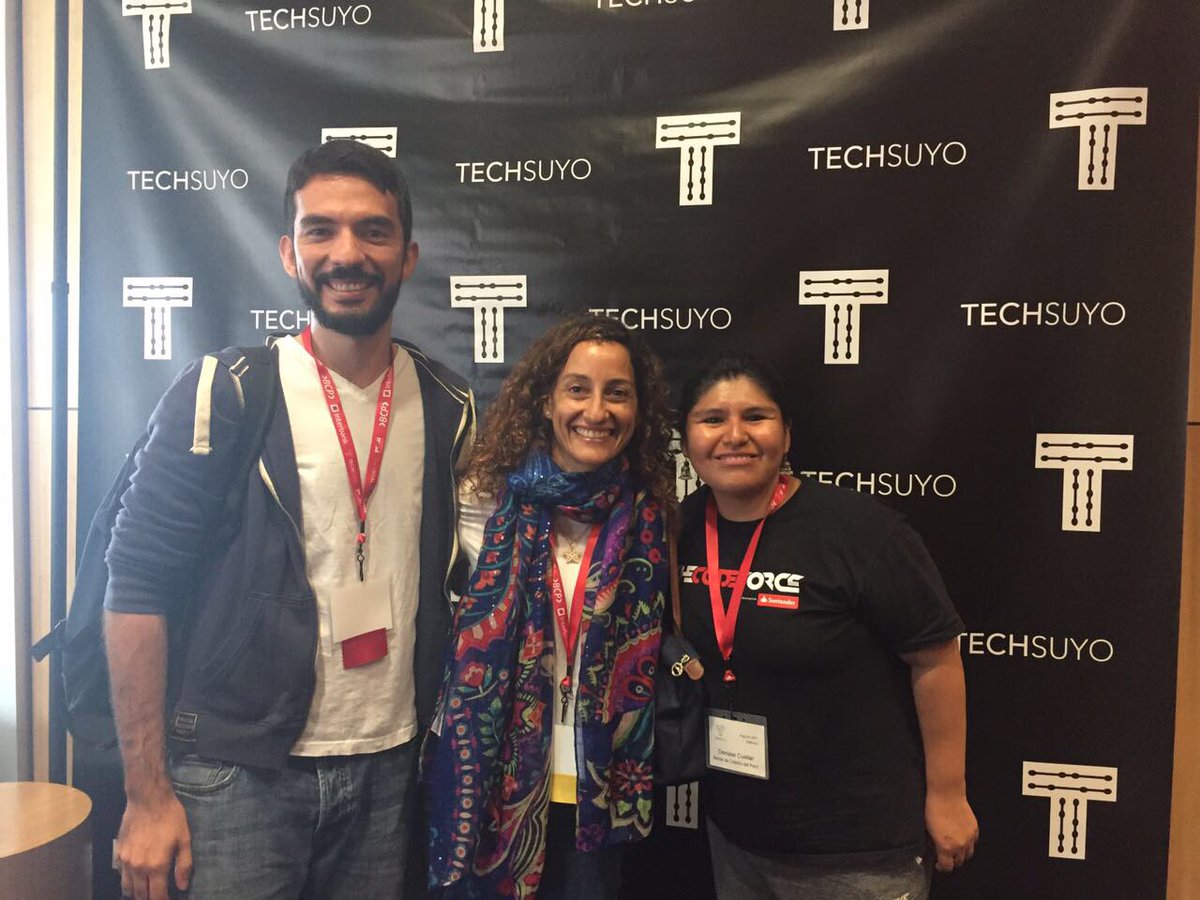OlaecheaLuciana's tweet photo. Emocionados de participar en TECHSUYO 2017
#techsuyo #perusv @bcpcomunica @GiuPachecoS https://t.co/3p1UyXlPqf