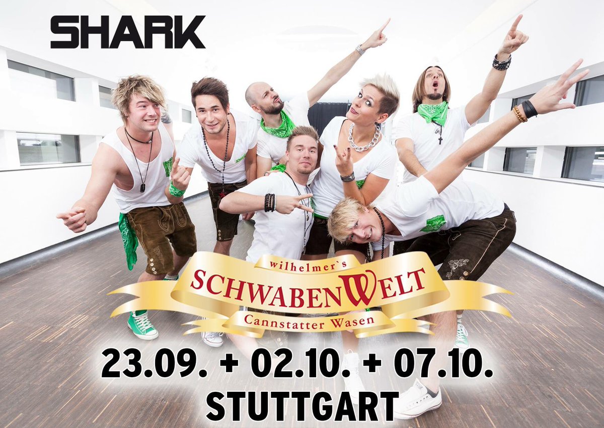 sharkbandlive's tweet photo. SHARK auf dem #WASEN2017 im #Schwabenwelt Zelt! 💃🏻 #shark #sharkband #gddp https://t.co/tmeFOQWKja
