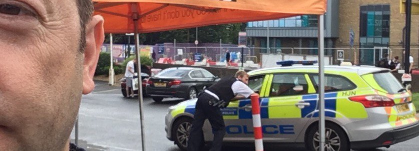 On surveillance, saw burglar &amp; perfect police pounced in minutes.