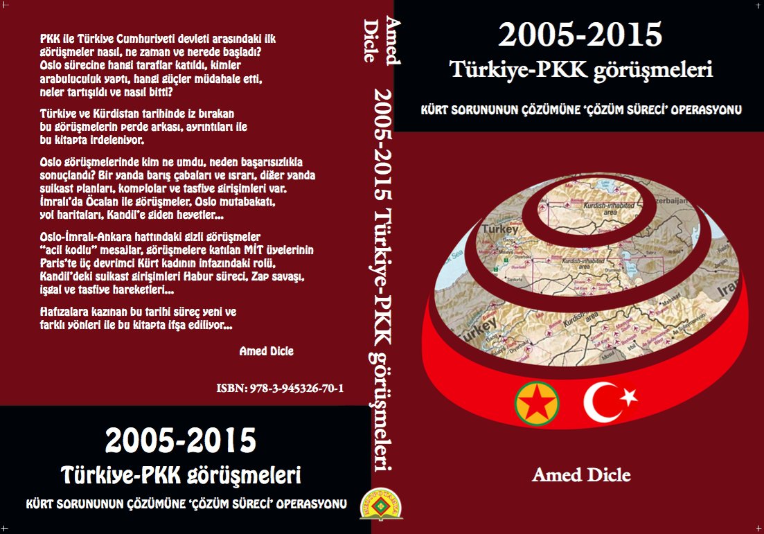 ameddicleT's tweet photo. 10 yıllık PKK-Türkiye görüşmelerinin bilinmeyenlerini kitaplaştırdık, kitap mezopotamya yayınlarında çıktı.
https://t.co/CZhbWi7jUu https://t.co/gpYRjUE9dQ