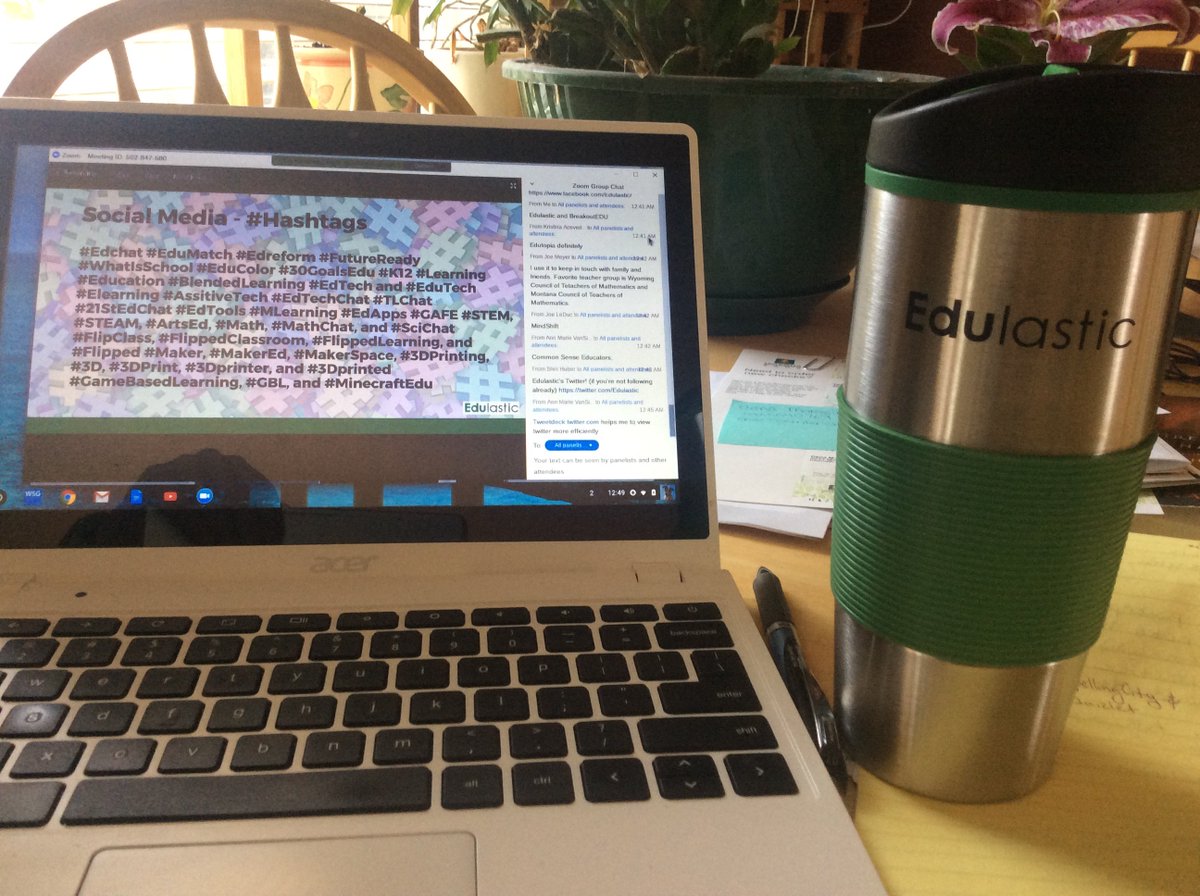 DenaMorosin's tweet photo. Having a great webinar with #edulastic! Thank you! Can't wait to work with you again this year. #edulasticinnovatorteam https://t.co/qALIUwFPmq