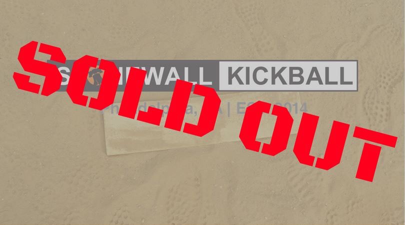 StonewallPhilly's tweet photo. BREAKING: The 2017 Fall Kickball Season is officially SOLD OUT. https://t.co/rF1SB5bquO