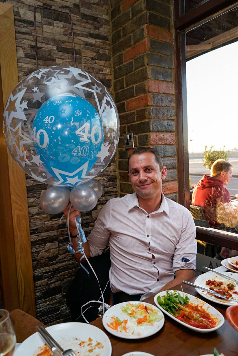 Happy 40th birthday Frank! The whole A La Turka team wishes you and your beautiful family many days of happiness joy and success ahead!  🎂🎉🎈