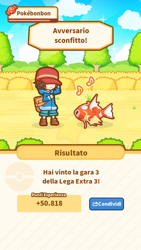 lupi_andre's tweet photo. Abbiamo vinto!
Magikarp ha fatto
un salto di 180,80 m! #Magikarp https://t.co/KSesn0c1Aq https://t.co/Diypes8db7