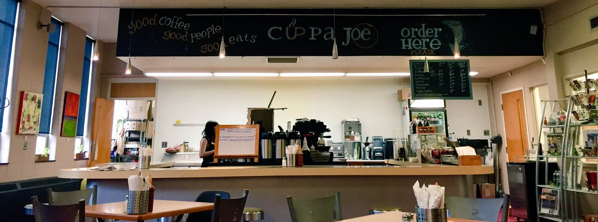 TasteLocalDiff's tweet photo. Escaping the office to hang at @cuppajoetc! @thevillagetc #tcmi #bestsconesever #localfoodnwmi https://t.co/Po8GVYweiu