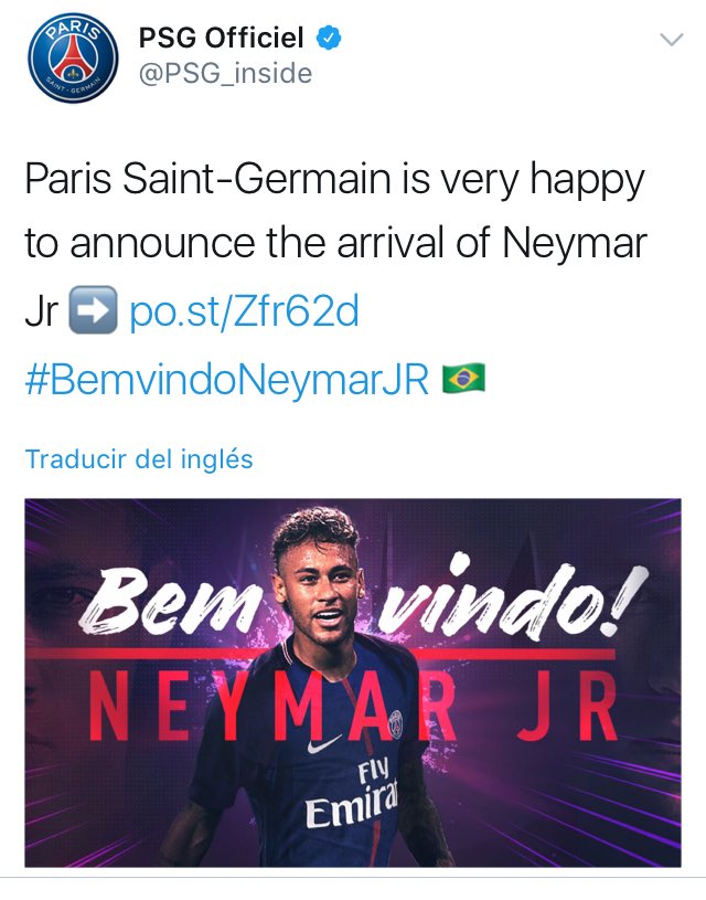 TipsFutbol's tweet photo. Al Khelaifi (presidente PSG) en 2014: "Respetamos contratos de todos... pero si intentan fichar a uno de los nuestros habrá consecuencias" https://t.co/8fPYCcs4mY