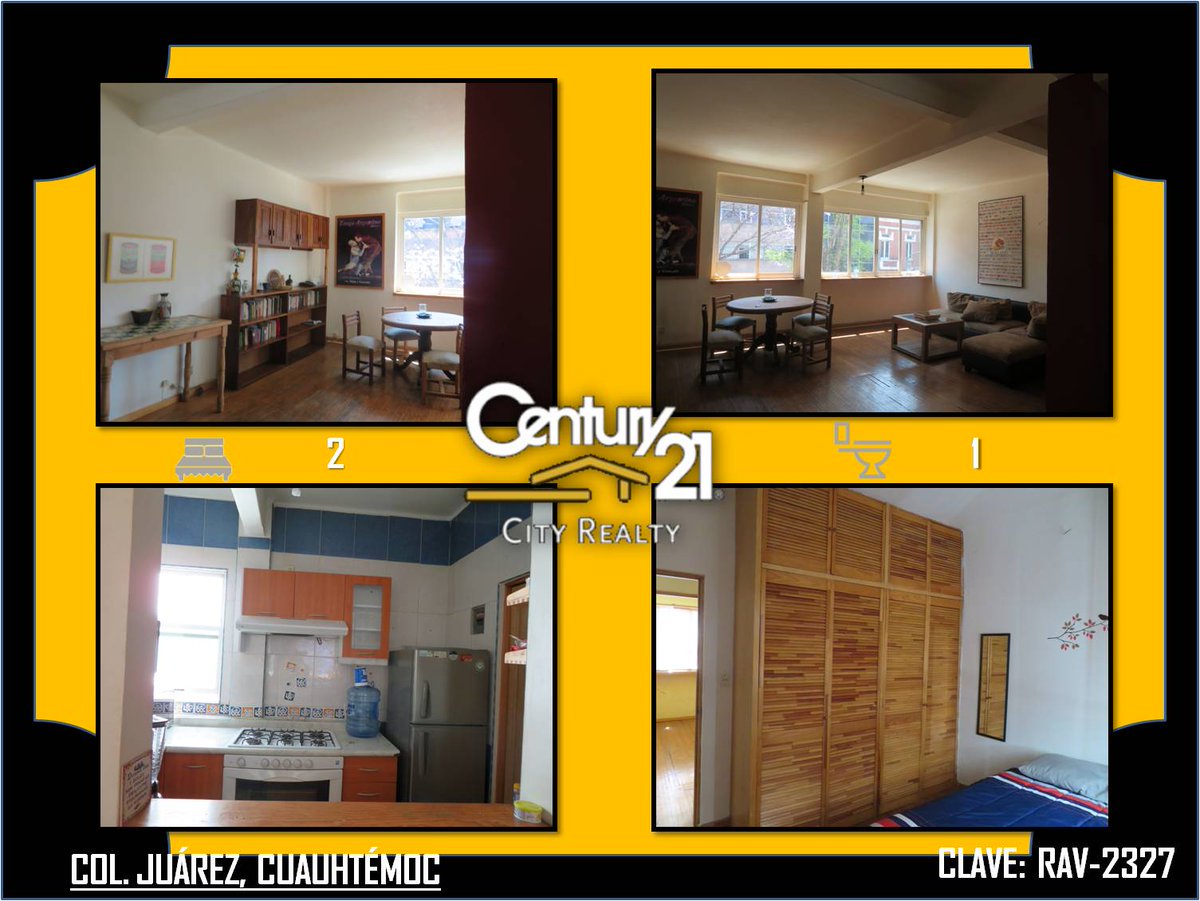 C21CityRealty's tweet photo. #Departamento en #Venta a una cuadra de Insurgentes y Reforma, Precio$3,800,000  #C21MX   Tel 5255-5521 direccion@century21cityrealty.com https://t.co/BiJynBRb1z