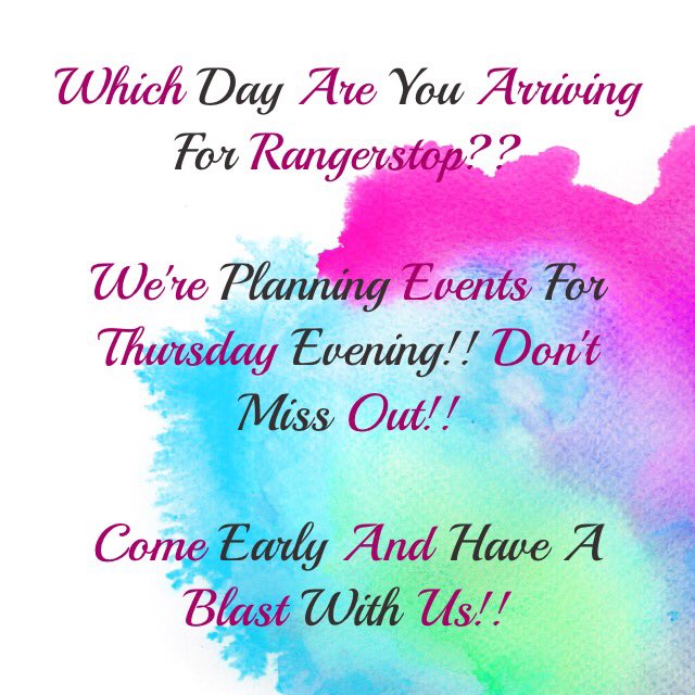 RangerstopCon's tweet photo. Which day are you arriving for #Rangerstop? Don't miss the Thursday evening events!! 
#PowerRangers #Orlando #Morphinomenal https://t.co/J8HUd9OBTk