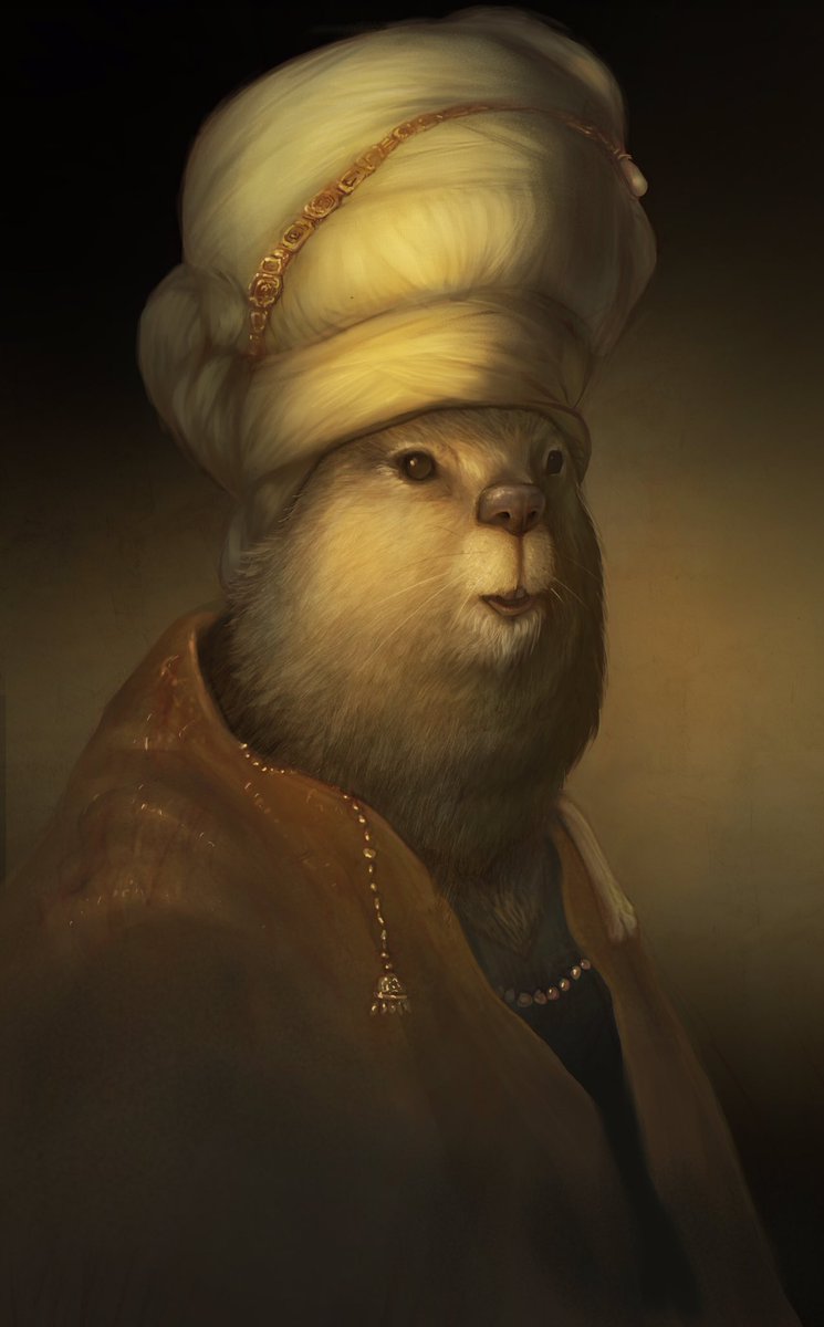 yiri_kus's tweet photo. The beaver... is done! #digitalart #painting #rembrandt #beaver #magicbox #oatleyacademy #illustration #fancyanimals #portrait https://t.co/85mRnsQ3ov