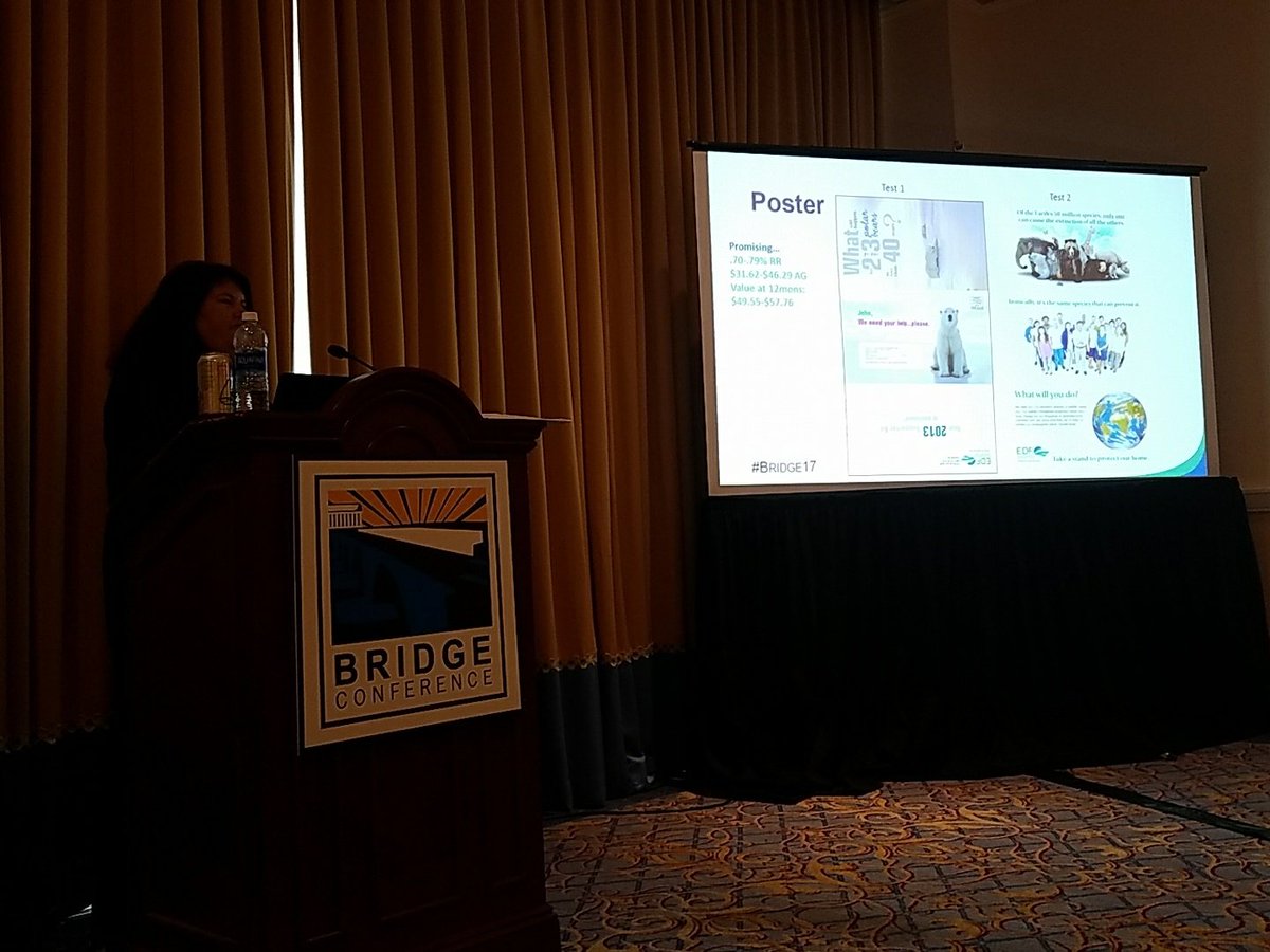 SageWorksForYou's tweet photo. @EnvDefenseFund's Aimee Gibbons shares another example of one of her organization's test packages at #Bridge17 https://t.co/xBU9FlCKI9