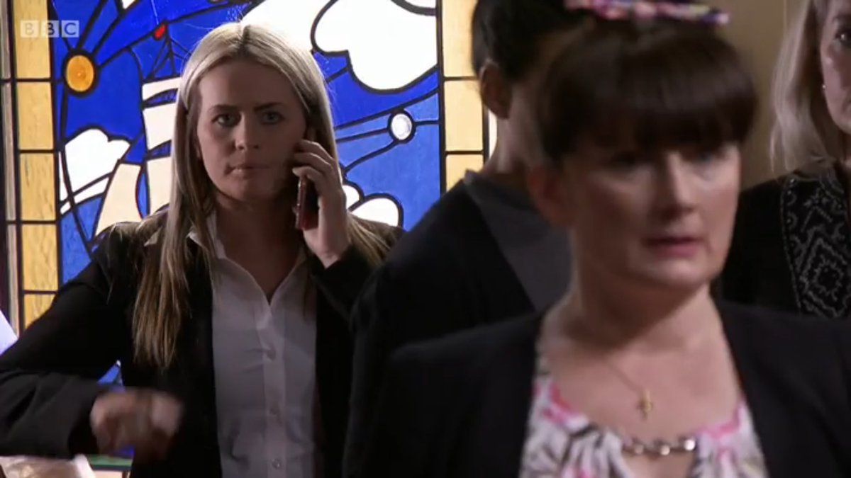 RiverCityFans's tweet photo. Check me out, on the phone bidding for the Tall Ship! #bbcrivercity #topSA screenshot from BBC iplayer :) https://t.co/Yo0TXYqPWA