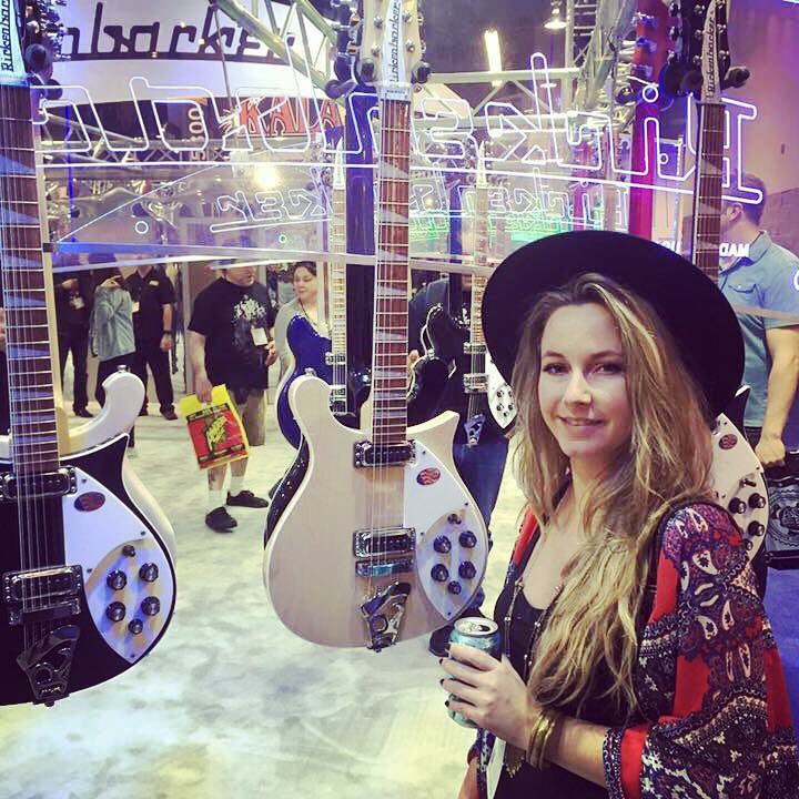 #ThrowbackThursday #NAMM #rickenbacker #anaheim