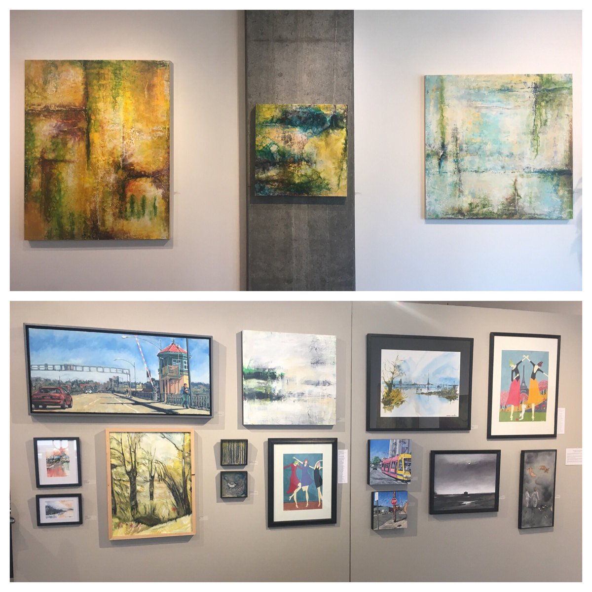 Tonight's First Thursday!  Join us from 5:30-8:30 to view Chris Foster's #exhibit and #artwork by our other #artists!
#gallery #pdx #artwalk