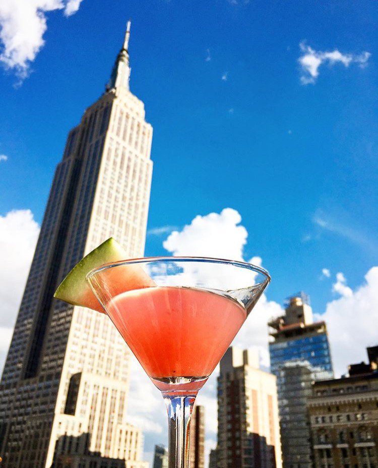 TheBarNYC's tweet photo. It's National Frickin' Watermelon Day &amp; what better way 2 celebrate than drinking a #CatalinaCooler with 🍉!!! #monarchnyc #thirstythursday https://t.co/EVv6AlnAiX