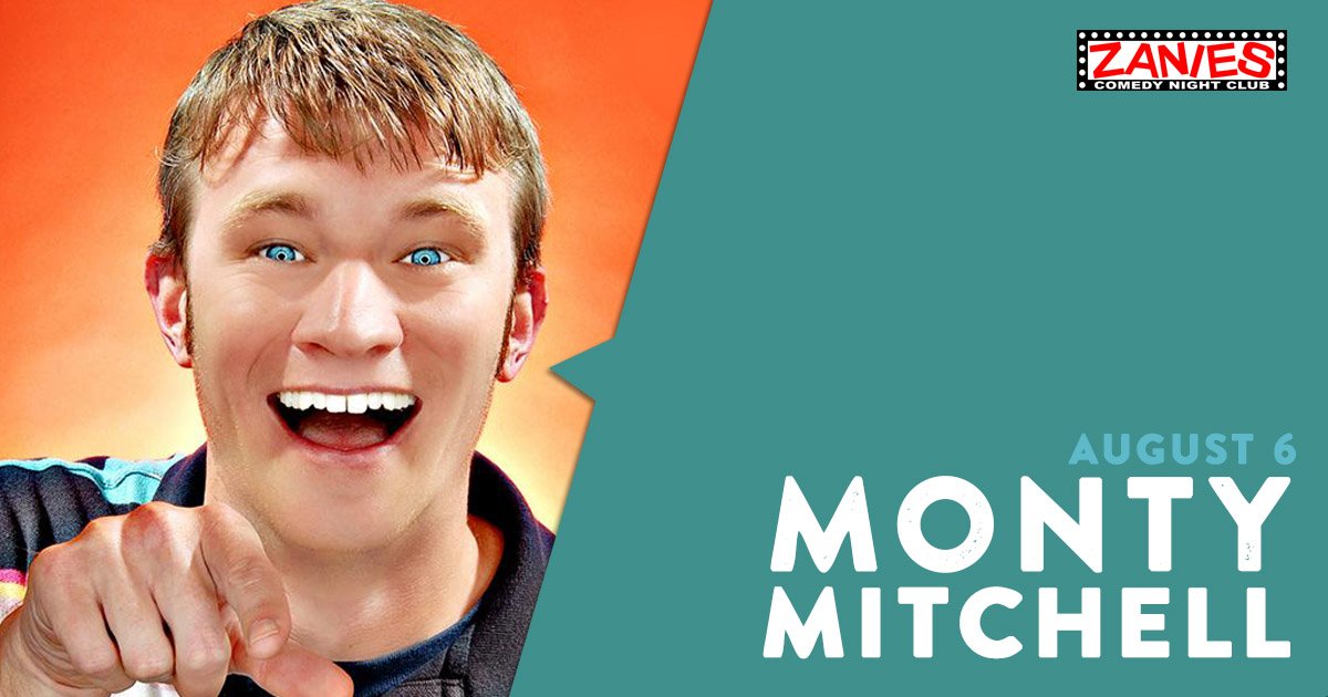 zaniesnashville's tweet photo. One of Nashville's favorite comics, @montymitchell is coming back to Zanies! Tickets here --> https://t.co/jsbDFNbJek https://t.co/2Iq6VZC3Ls