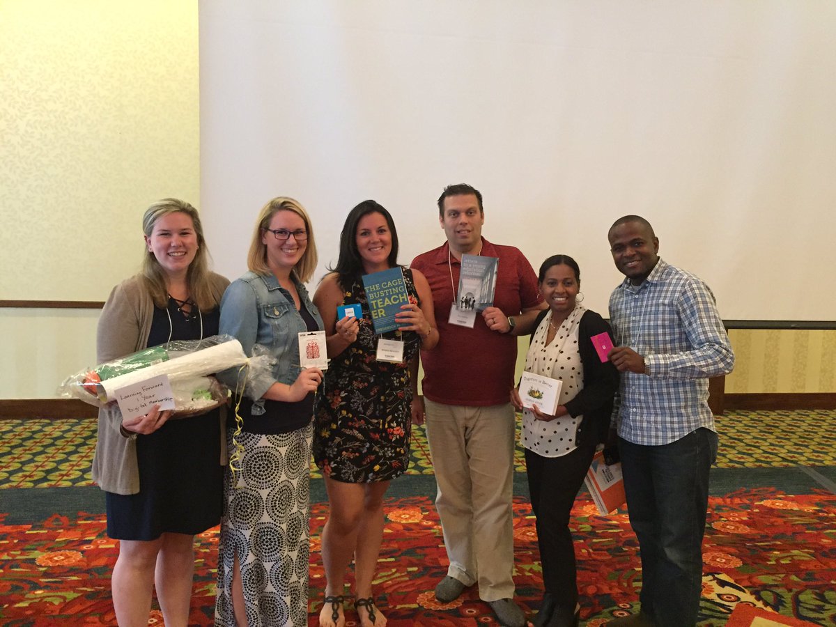 LearnForwardNJ's tweet image. All of our raffle winners for today ! #LearningForwardNJ #LFNJ17
