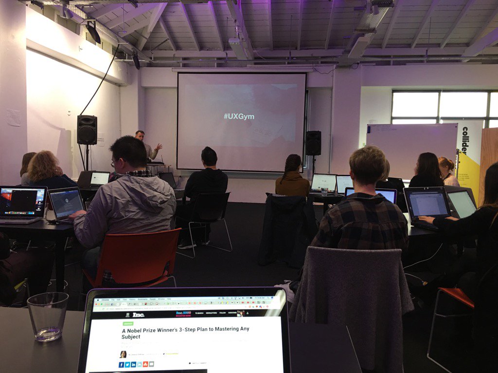 mattnichols911's tweet photo. #UXGym course on designing for screens today - a full house @BizDojo https://t.co/GWzxtNsPAG