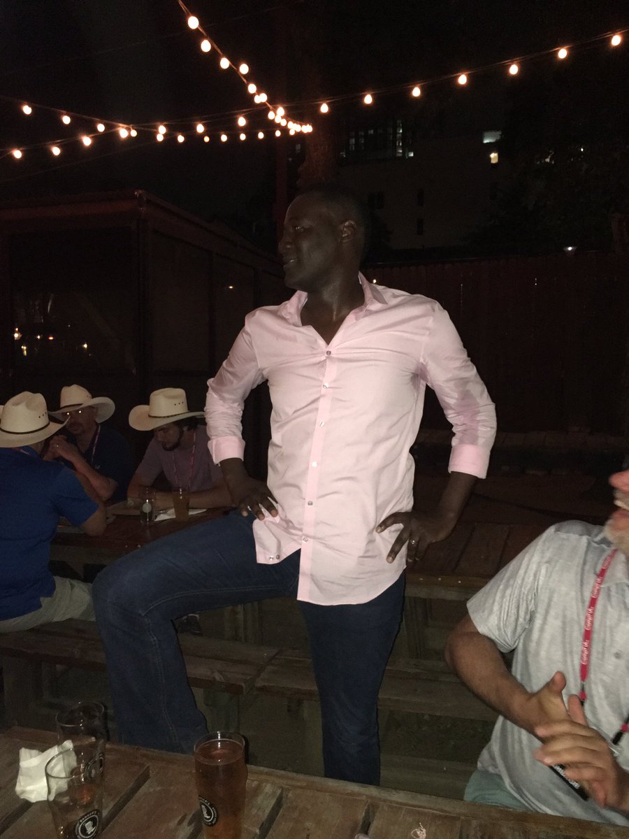 BillSimonet's tweet photo. Ever wonder what happens when a #financialplanner attends an IT conference? #channelcon2017 @rmkconsulting @MHambidge #planningworks https://t.co/8vAKI6Ypcy