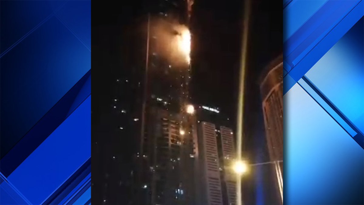 #BREAKING Massive high-rise fire engulfs residential building in Dubai bit.ly/2up95Wf https://t.co/KHQxbF1N7O