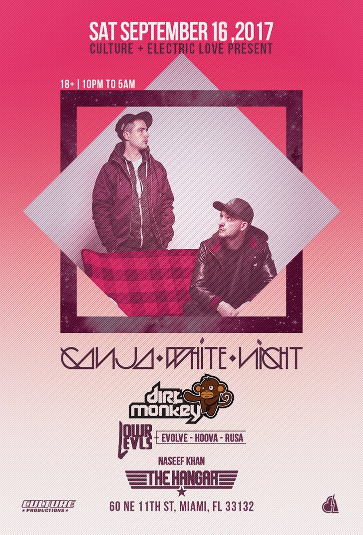 <a href="/ElectricLoveLLC/">Electric Love™</a> x <a href="/culture808/">Culture Productions</a> x <a href="/LowrLevls/">lowrlevls</a> 9.16.17 with <a href="/GanjaWhiteNight/">Ganja White Night</a> <a href="/dirtmonkeymusic/">DIRT MONKEY</a> 🔥🔥🔥