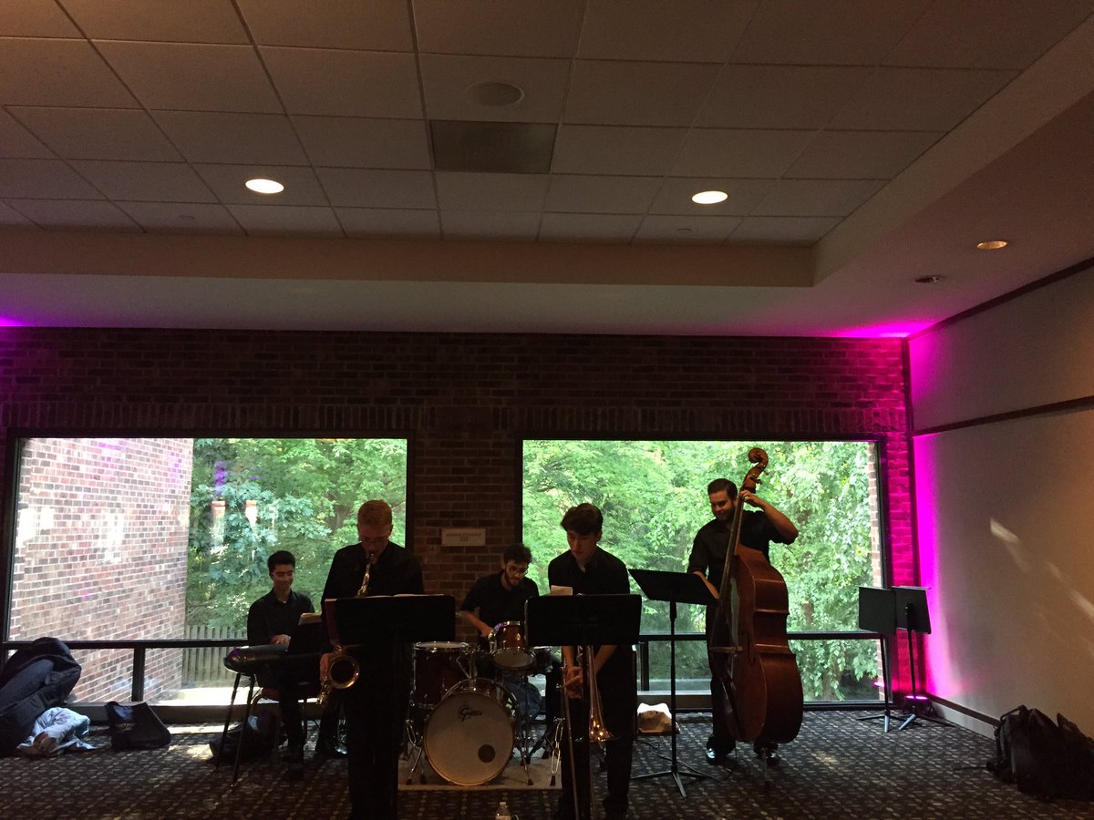 LearnForwardNJ's tweet image. Great way to end off the evening, A live band and great company ! #LearningForwardNJ #LFNJ17