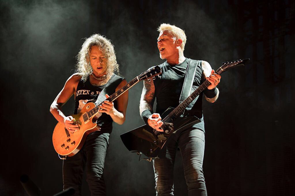 To the man who's still got it 🤘🏼Happy Birthday James. Photo cred: <a href="/RossHalfin/">Ross Halfin</a>