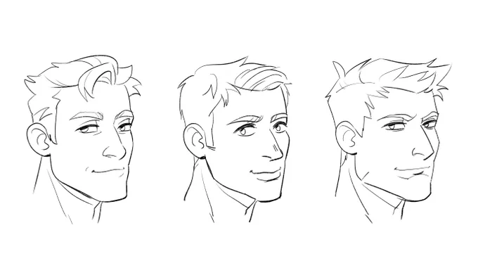 ART CHALLENGE: draw captain america, jack morrison, &amp; joseph christiansen on the same page &amp; make them all distinguishable from each other ? 