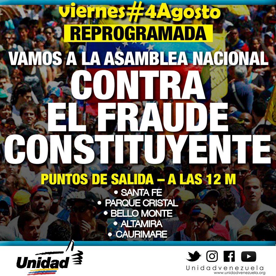 FreddyGuevaraC's tweet photo. Mañana debemos volver a las calles. Que el mundo vea a un pueblo en rebelión mientras el dictador pretende instalar su Fraude https://t.co/A9mp31aBgV