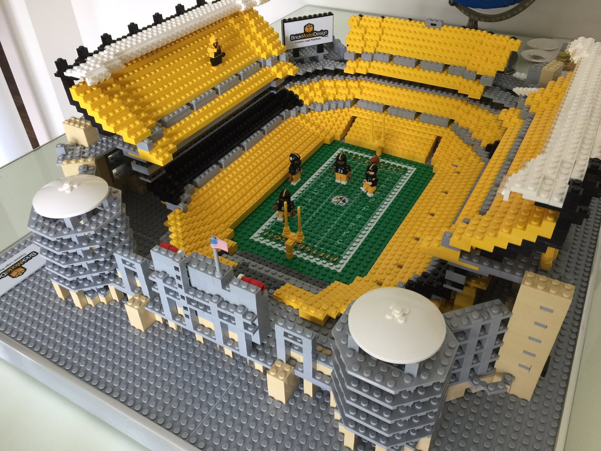 Jason Burik on X: '#Lego Heinz Field will be on display this weekend at  #FamilyFest at Heinz Field @steelers @SteelersUnite #Steelers   / X