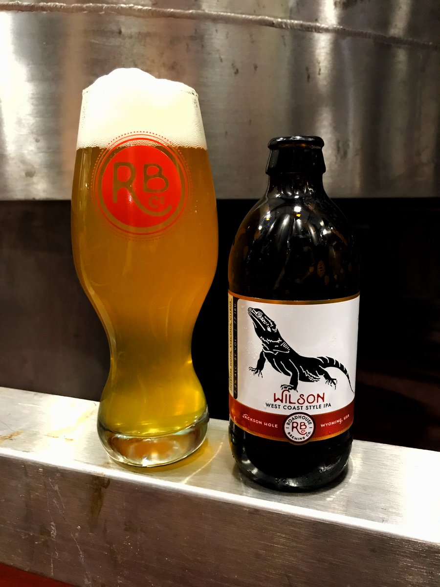 Bottled our first Wilson. Happy #IPAday to us!