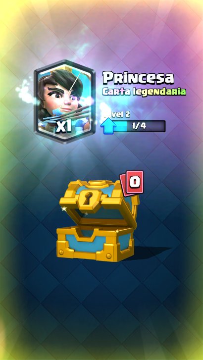 scoundrelSD's tweet photo. Hacía meses que no entraba una #legendaria... princesa en #cofredeoro... #ClashRoyale https://t.co/r4nonYYNWs