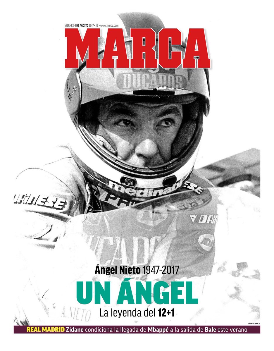 JurrVanWessem's tweet photo. Even geen Neymar bij @marca op voorpagina en terecht. #Angel Nieto. https://t.co/JwZpOK6pDl