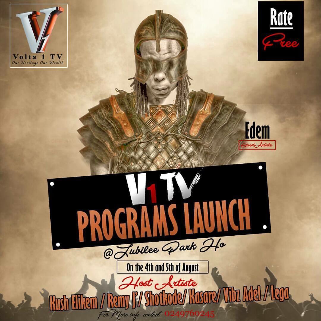 VoltaMusicAward's tweet photo. Volta is proud to announce its first TV station V 1 TV. @VoltaConnect9 @IamBrightEllis @paulmensahanku @ElormBeenie @iamedem @Kdbakes8 https://t.co/0n1CTGizkT