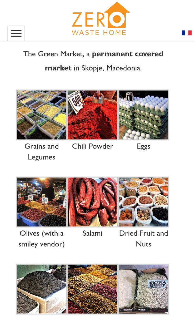Extremely proud that Macedonia has made it to <a href="/zerowastehome/">🅿️</a> website for #zerowaste practices @ the markets ♥️#makedonija #macedonia #europe