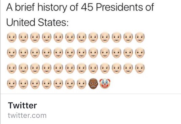 AchillMtnLamb's tweet photo. I have to admit this made me laugh #simplebutsotrue 🙈#POTUS #whosnexttogo https://t.co/l1L0AIiRyR