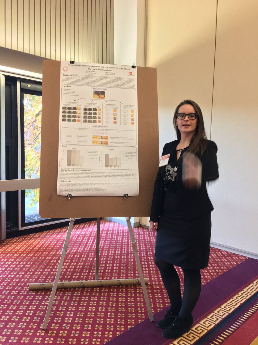 raychel_barkin's tweet photo. My #1stSciencePoster, which was about gesture. Hilariously couldn't gesture due to a not so hilarious burn from my cast iron pan. https://t.co/muHqupP4DC