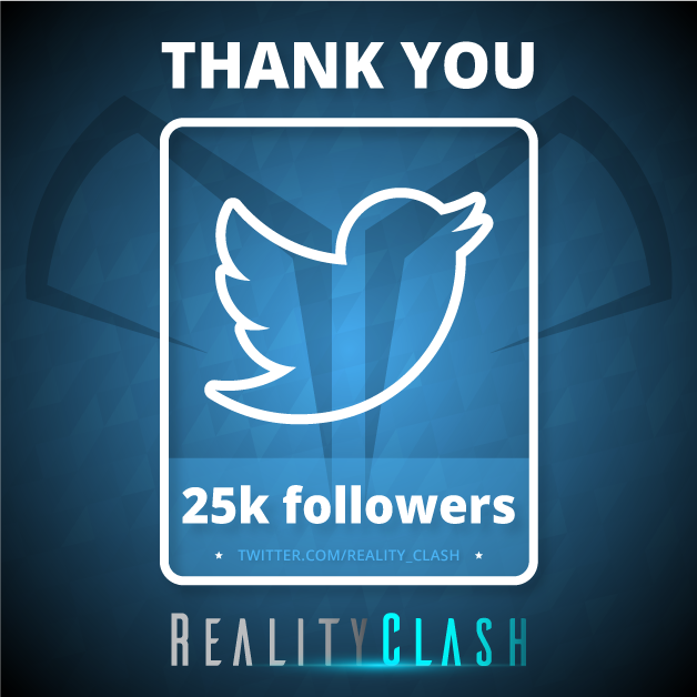 25K and moving up! Thank you for your support!
Join #RealityClash and support our #TokenSale
reality-clash.com