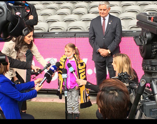 DonateLifeToday's tweet photo. Brave little Jenna, whose life was saved by a transplant, asked to tell her story to media to inspire others to register to save lives. 💗 https://t.co/WdPAueUffi