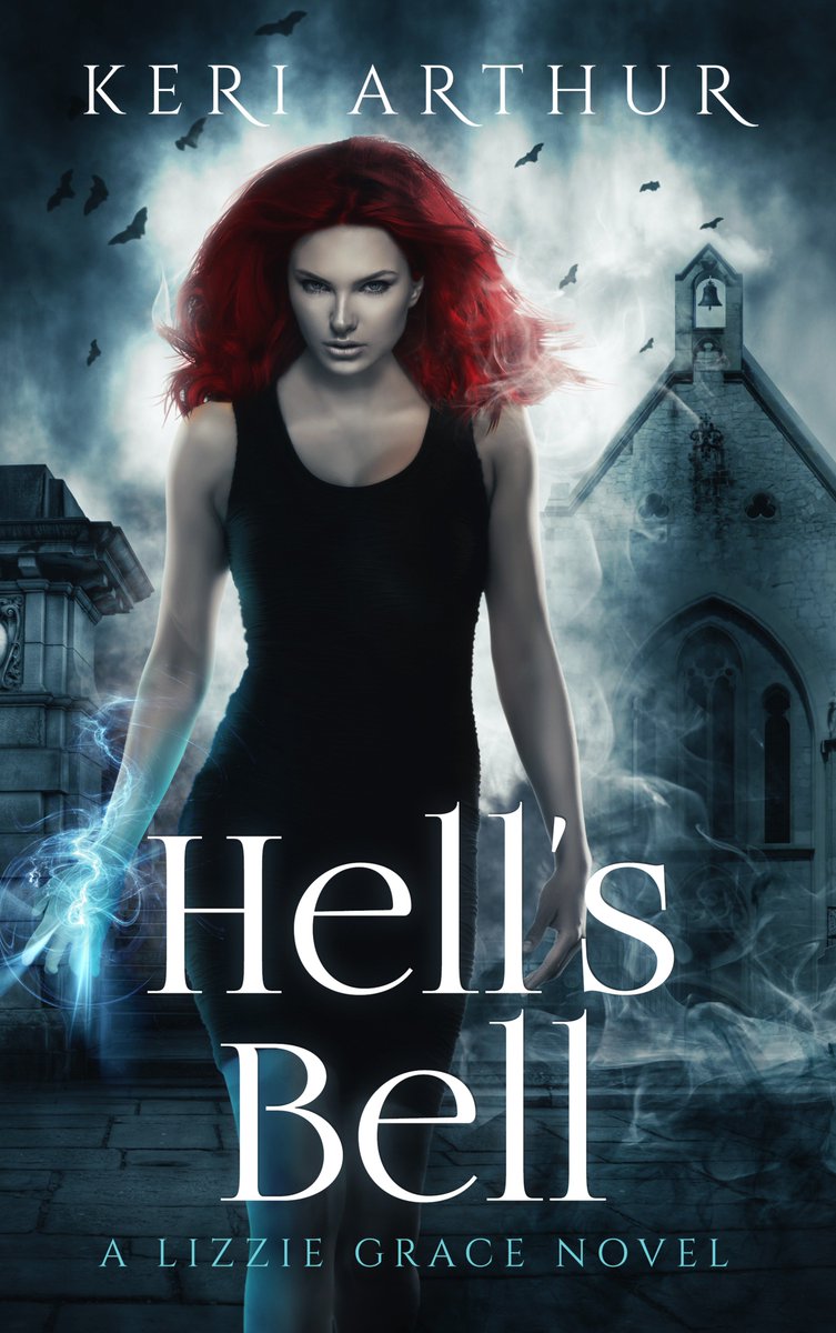 kezarthur's tweet photo. The rather awesome cover for Hell's Bell (Lizzie Grace 2). Another brilliant job by @damonza123 #outFeb2018 https://t.co/rhhXvwgmUp