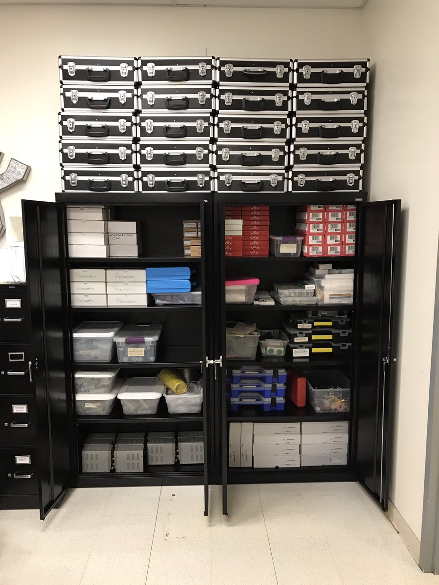 Ready for some engineering classes? Storage for DE and CEA is shaping up. Looking forward to #bestyearever #pltwct17 #pltwengineering @