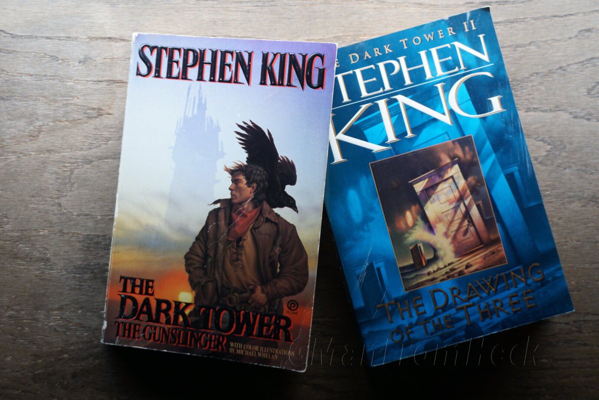 GManFromHeck's tweet photo. Just finished re-reading #TheGunslinger. Re-reading #DrawingOfTheThree before seeing #TheDarkTower tonight. 
https://t.co/QgAqpngCI4 https://t.co/21lbrZEcgo