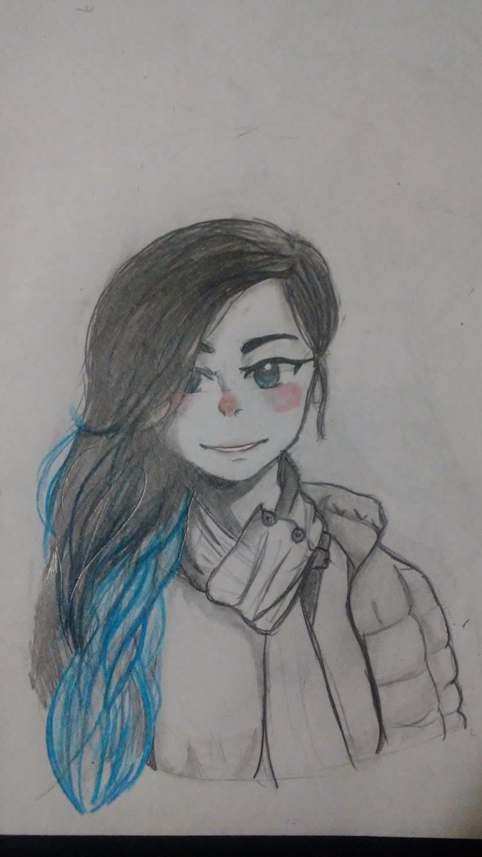 I really liked this picture of @akidearest so I decided to draw it (*^ ^*)