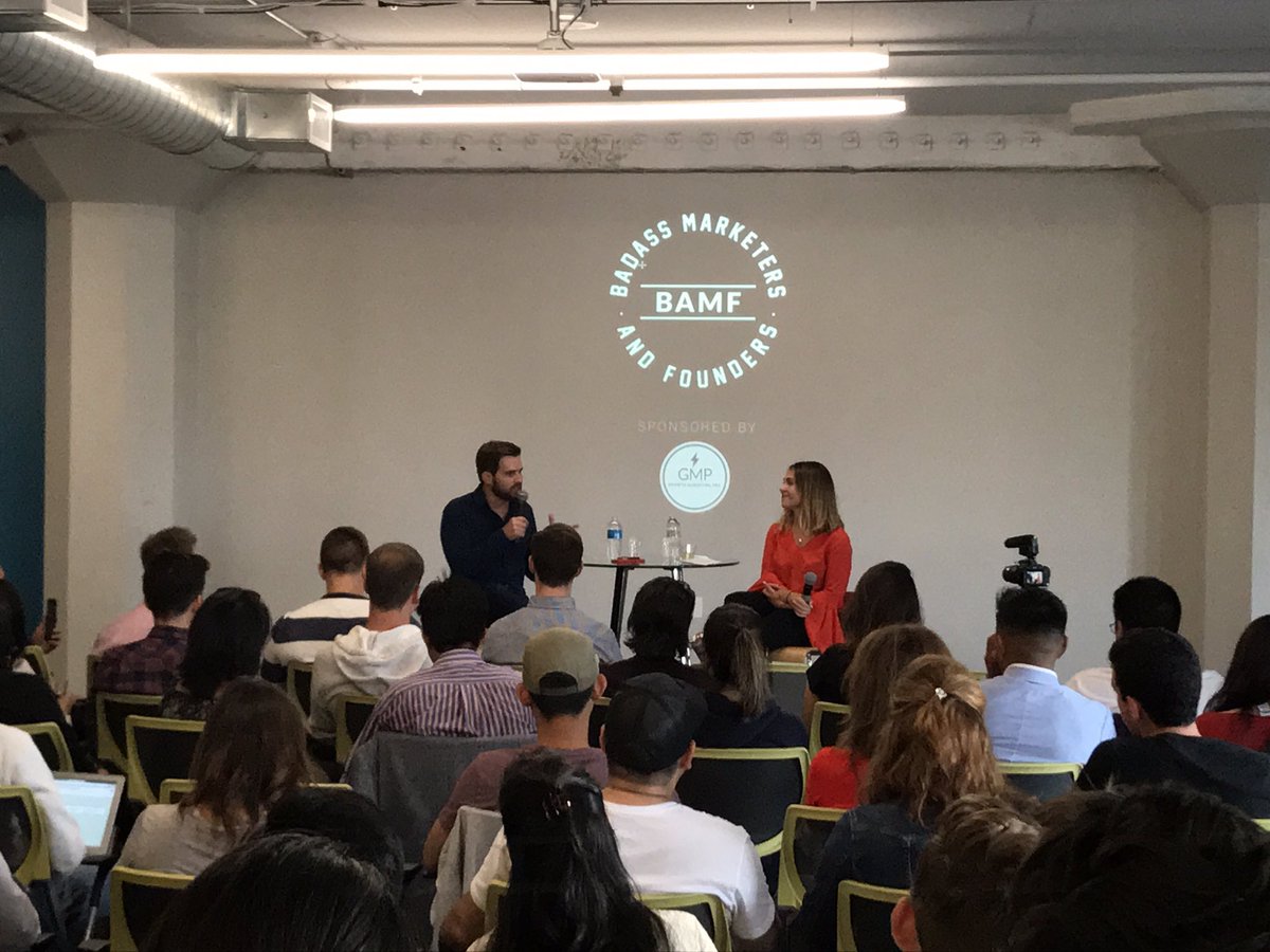 Great night tonight at BAMF SF with our <a href="/Instapage/">Instapage</a> CEO @TysonQuick.Thank you to <a href="/HaileyFriedman/">Hailey Friedman</a> and the rest of the organizers. You rock.