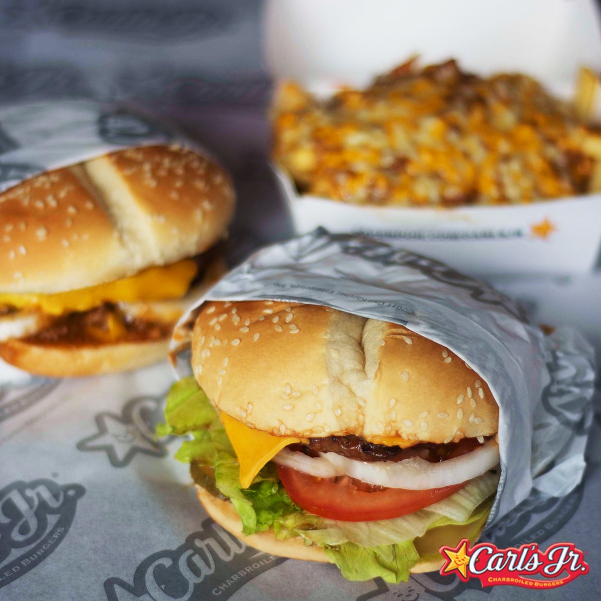 Tenemos una jugosa y deliciosa opción para tu almuerzo de hoy. #CarlsJr