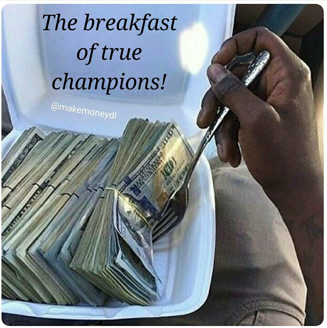 FirstProperLady's tweet photo. Rise &amp; grind my people! Come eat with me in the AM if you want to swallow true success! 😉 https://t.co/aUcDc9mg17