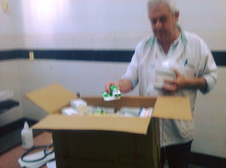 Recepción de Medicamentos en Ing. Juárez, Formosa. Gracias por las donaciones. 
#ProyectosADLA2017