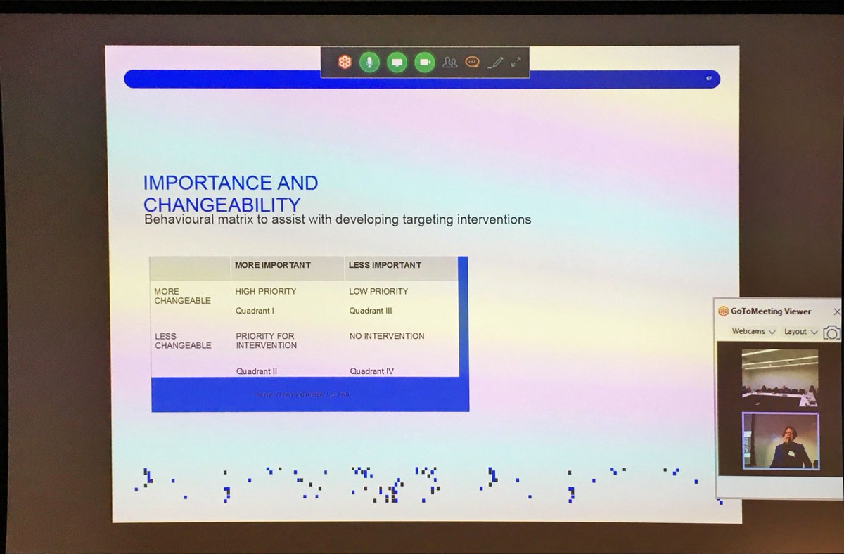cancer_K2A's tweet photo. Getting end users 2 rate importance & changeability of target behaviours using PRECEDE-PROCEED model helps ensure relevance #frameworks17 https://t.co/Y8uuGtBEy6
