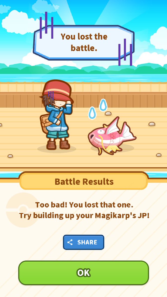 blahword's tweet image. My poor Penny jumped up
49.05 m...
but still lost. #Magikarp koiking.jp/r/
