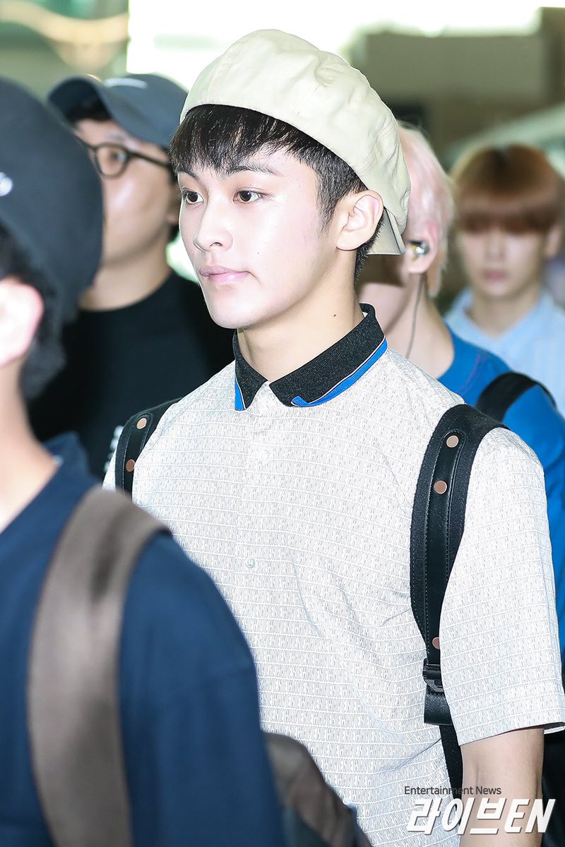 SM_NCT's tweet image. [PRESS] 170804 #NCT127 at Incheon International Airport

#MARK
